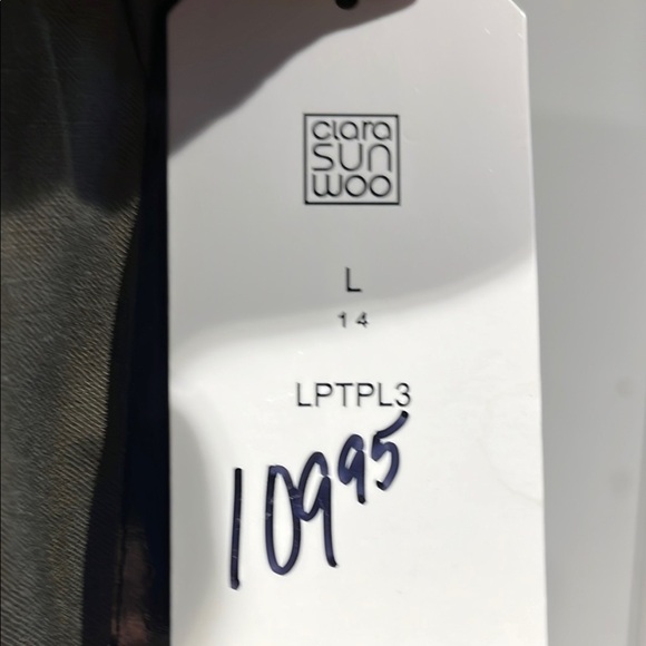 Clara Sun Woo Green Wide Leg Jumpsuit - Picture 9 of 11